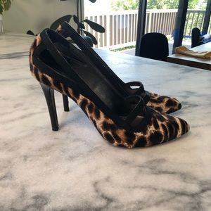 Lanvin Ponyhair Leopard Pumps Sz 39 or 8.5